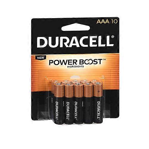Duracell 铜顶碱性电池 1.5 伏特 AAA (10) ,10 计数