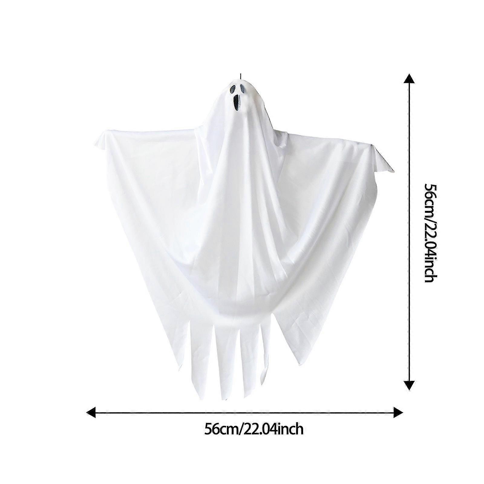 Halloween Scary Ghost Anhänger Veranstaltungsort Dekoration Requisiten Weiß Geist Anhänger