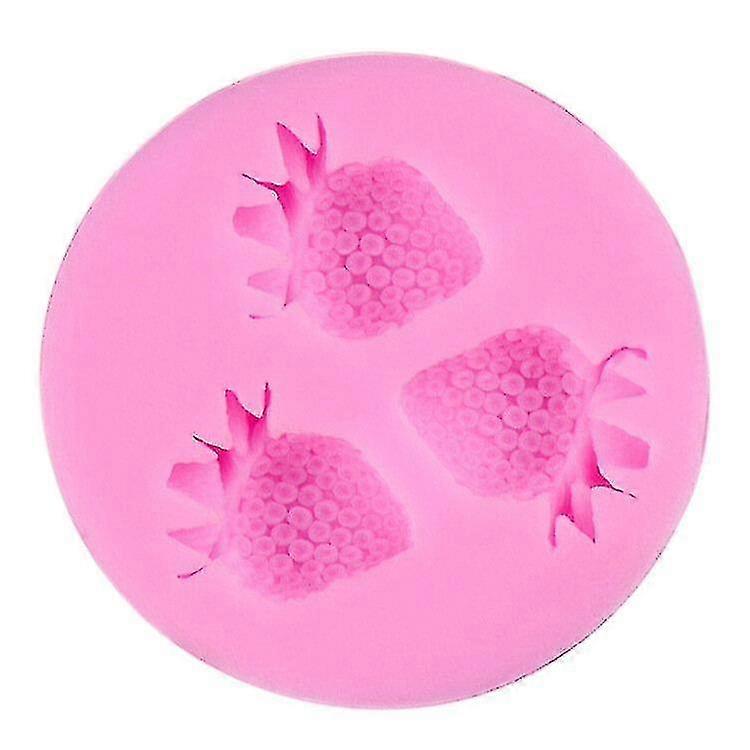 Strawberries Bake Silic Molds - Strawberries Cake Mold - 1pc