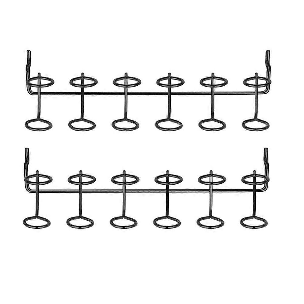 2 Pcs Screwdriver Holder Pegboard Multi-Tool Holder Accessory Pegboard Accessories Multi-Ring Tool