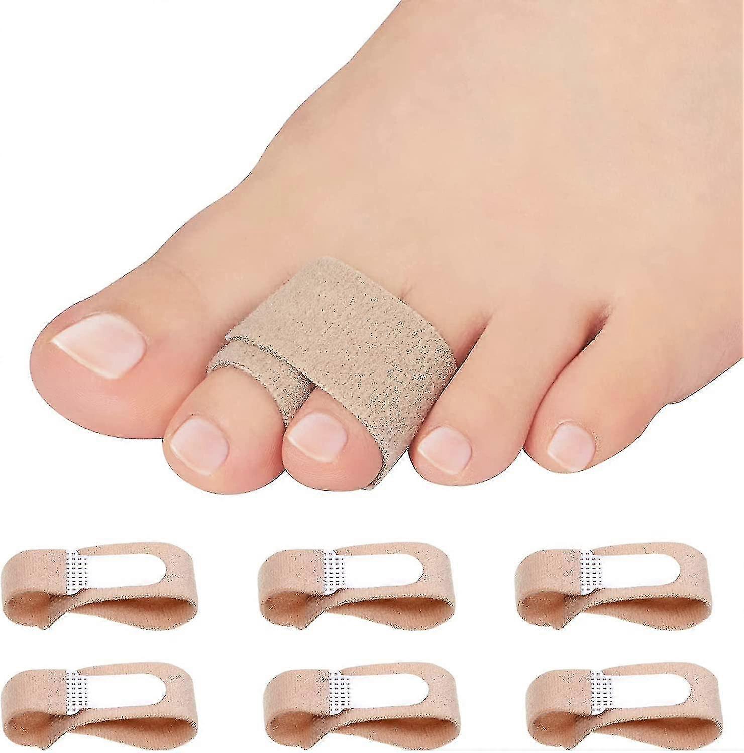 6 Pack Hammer Toe Toe Corrector, Toe Protector Toe Separators, Toe Corrector