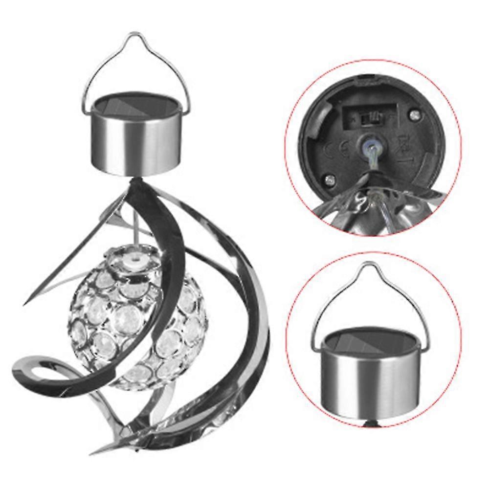 Solar Me Ur Changing Hanging Spiral