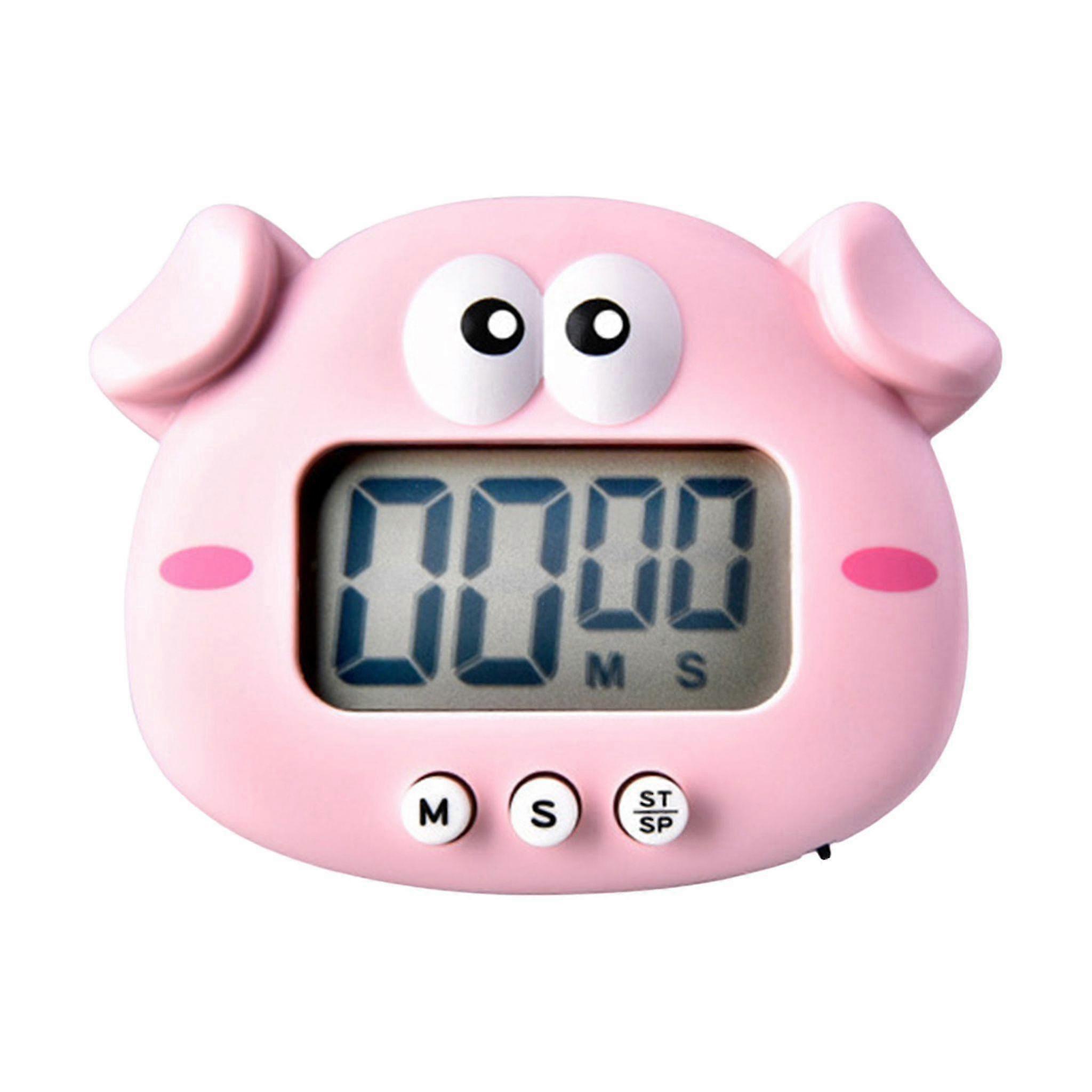 Digital Kitchen Timer Cute Animal Timer With Strong Magnetic Backing Loud Alarm