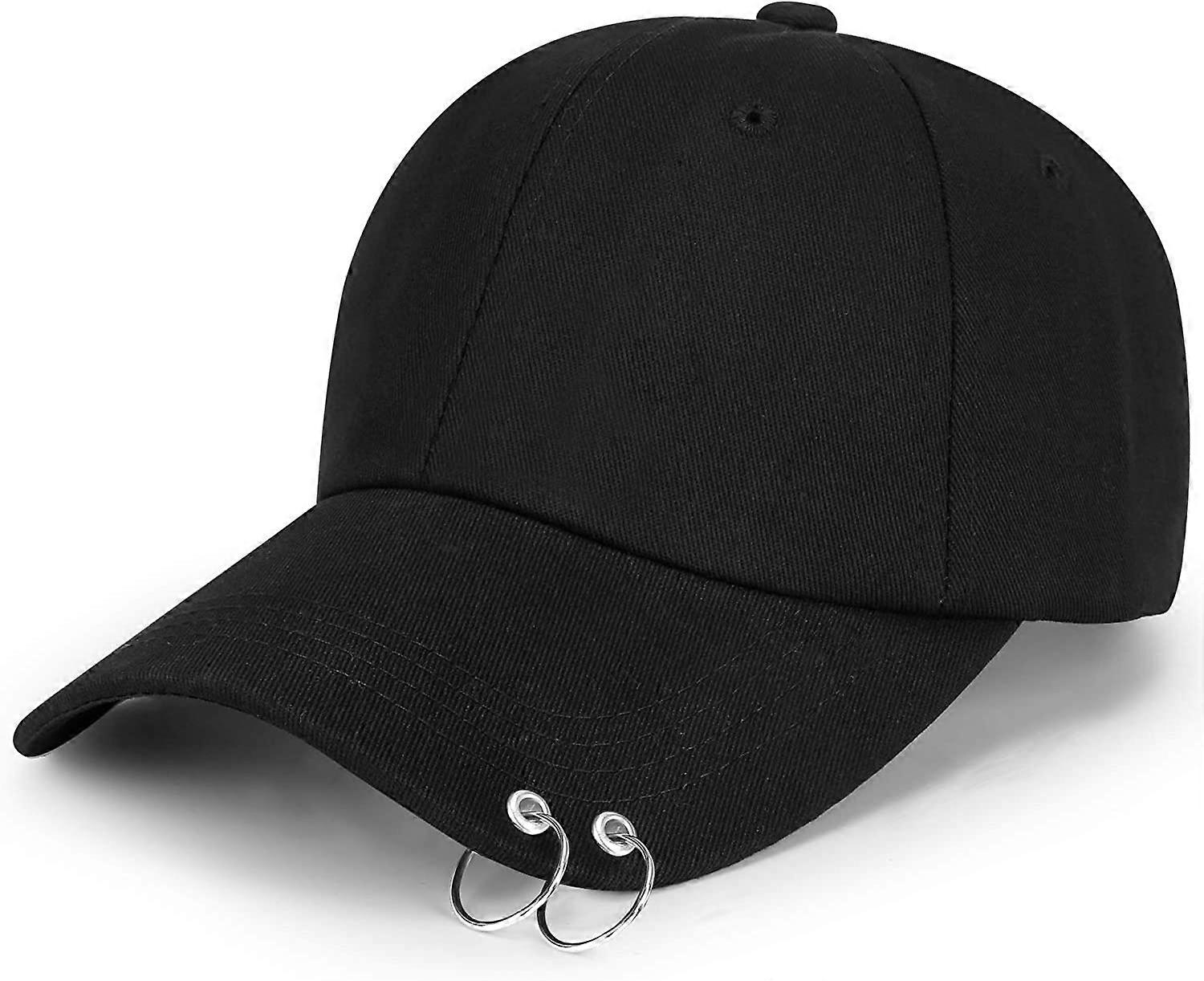 Kpop أجنحة جولة جيمين مع حلقات حديدية القبعات أحب نفسك Snapback قبعة بيسبول البضائع الأسود - -