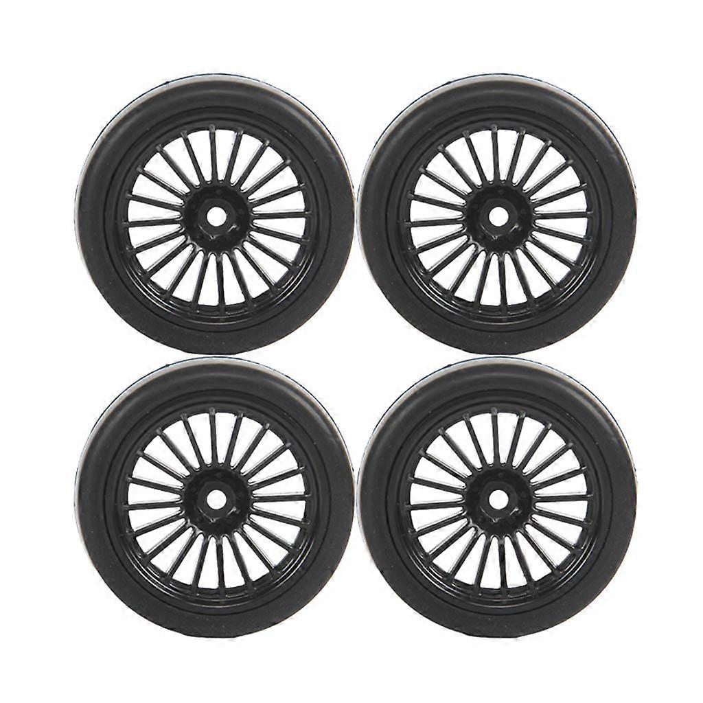 4Pcs/Pack Metal Plastic Track Wheels Fit for WPL B14 B24 C14 C24 C34 C44 RC Car