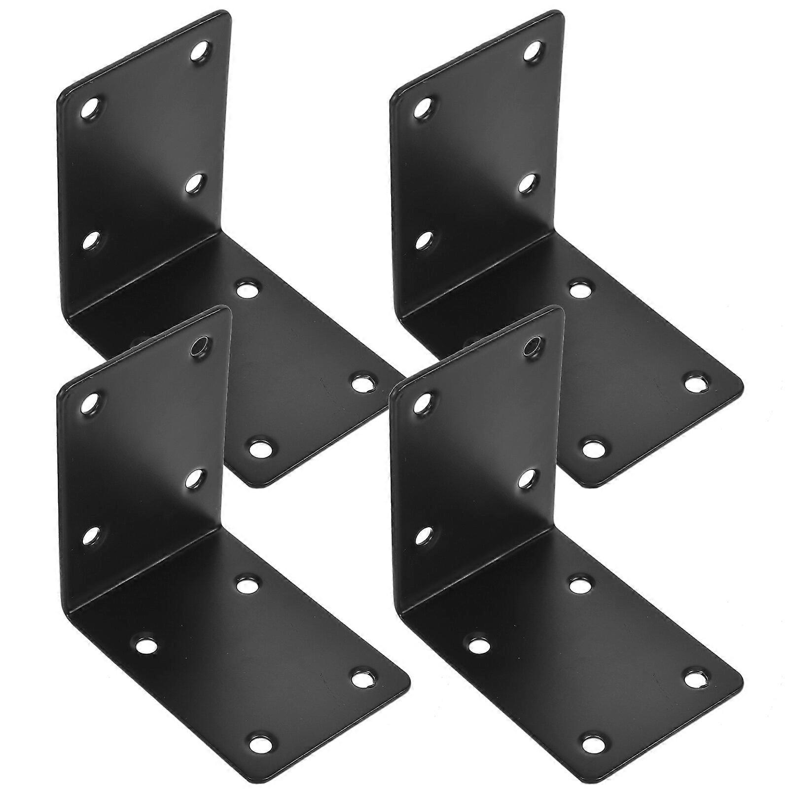 4Pcs Corner Brackets for Raised Bed Table Leg Bed Frame Cabinet Corner Brackets