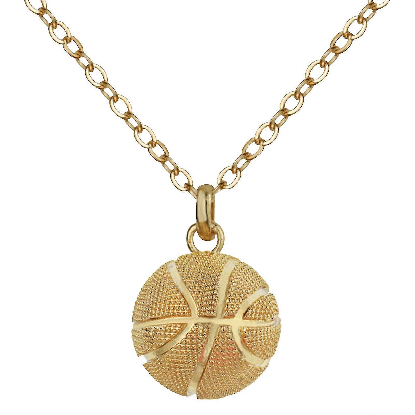 Dames Mode Basketball Pendentif Diamant Collier Accessoires-MXBC
