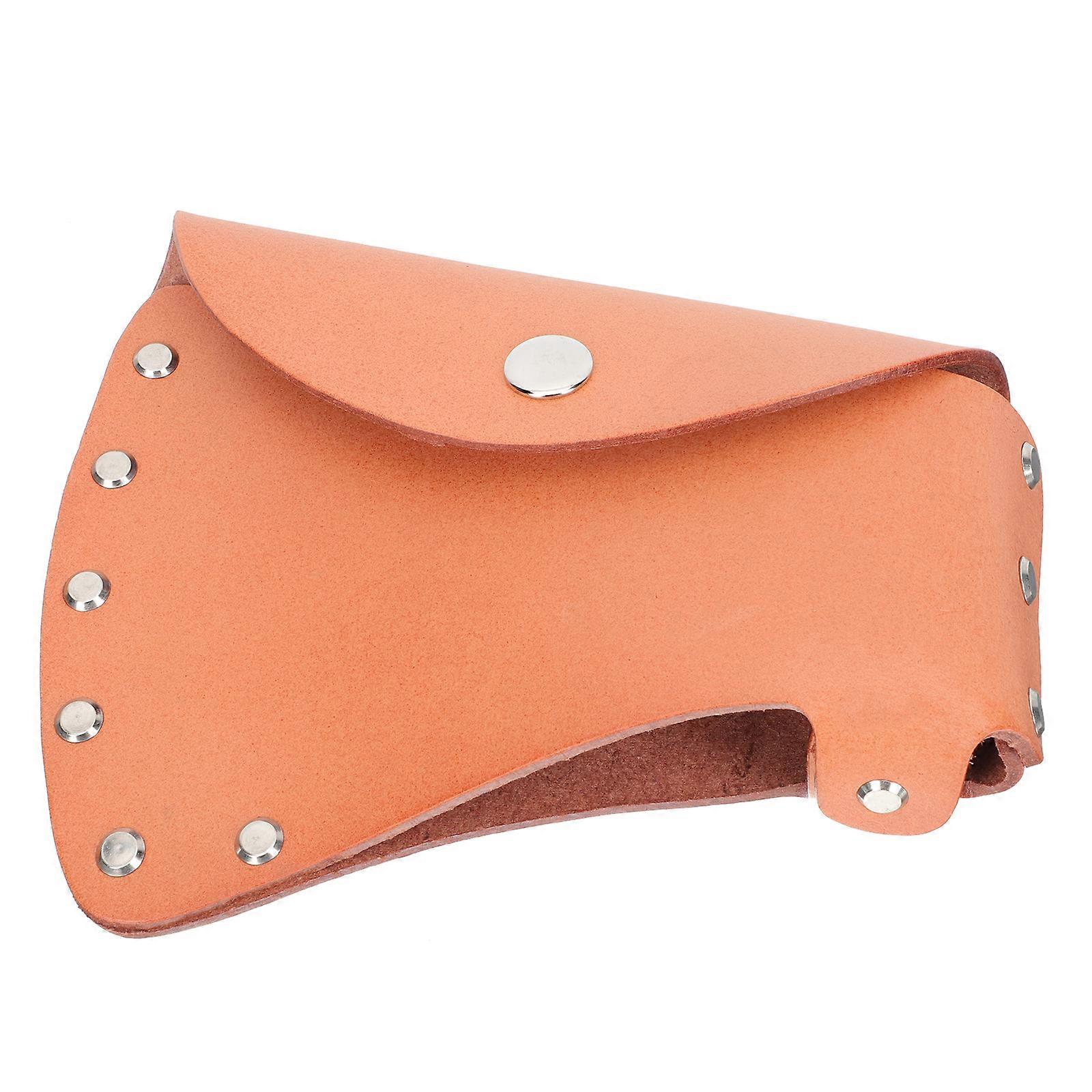 Bilhölster Läder Hatchet Head Slida Läder Axe Hölster Axe Läderskydd Skyddsmedel Slida