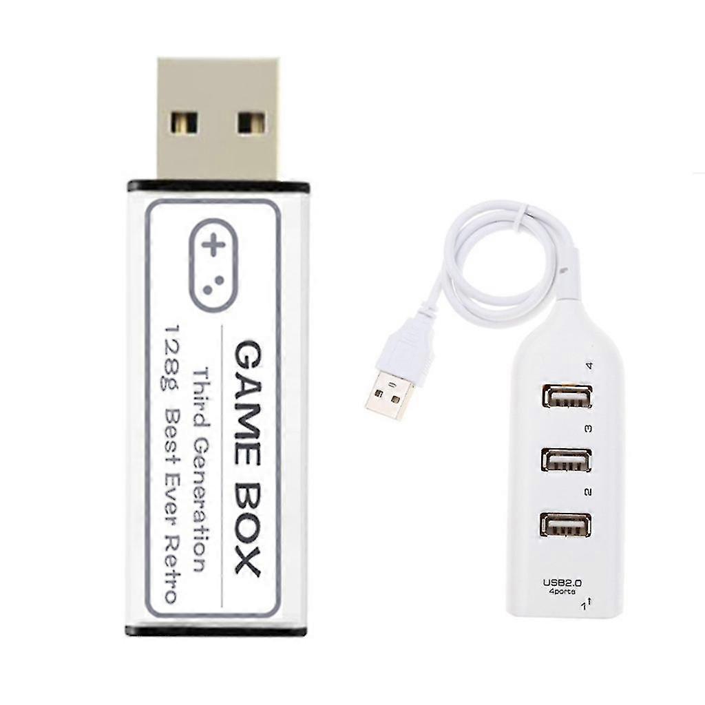 128gb Usb Flash Drive Game Box With/without Docking Station Gaming Accessories