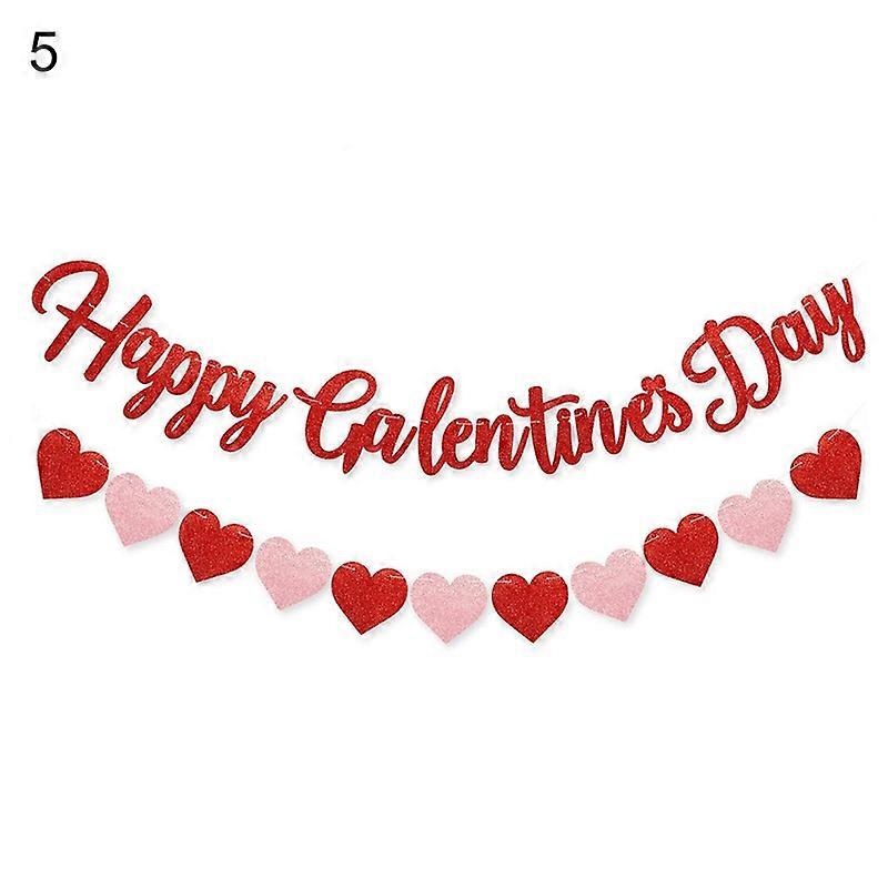 Valentine's Day Balloons Elastic Romantic Wide Application Paper Latex Valentines Balloons Banners for Party QinHai