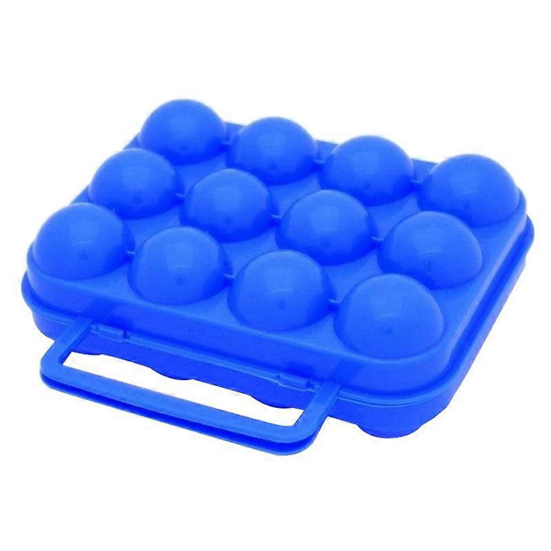 Portale 12 Grids Camping Picnic Folding Egg Storage Case Box Holder Container JIKAIX