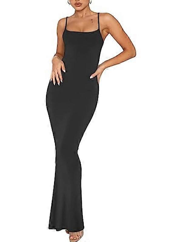 Mulheres vestido casual suspensório