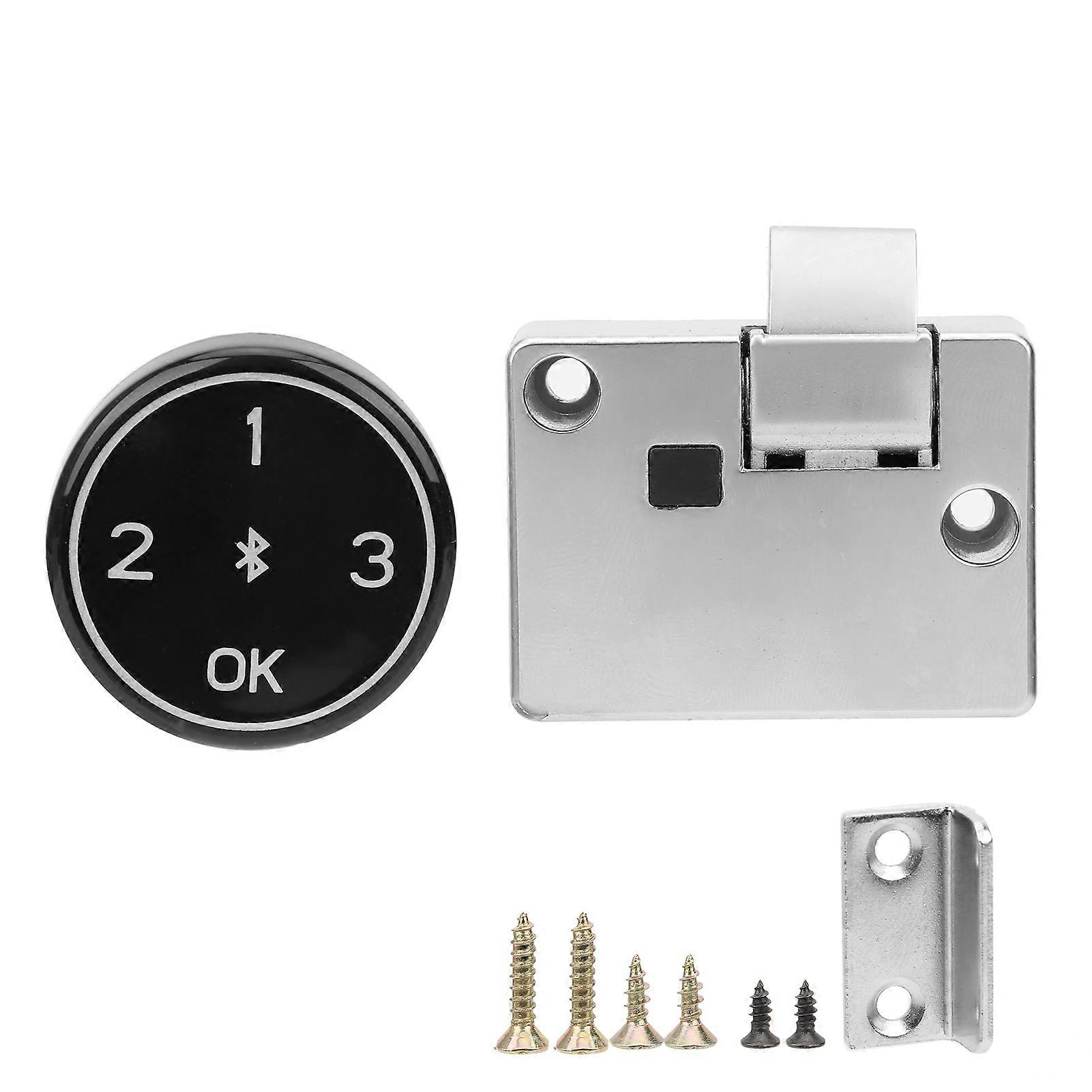 Password Cabinet Lock Home Security Anti‑Theft Long Standby Time Rechargeable with USB Port