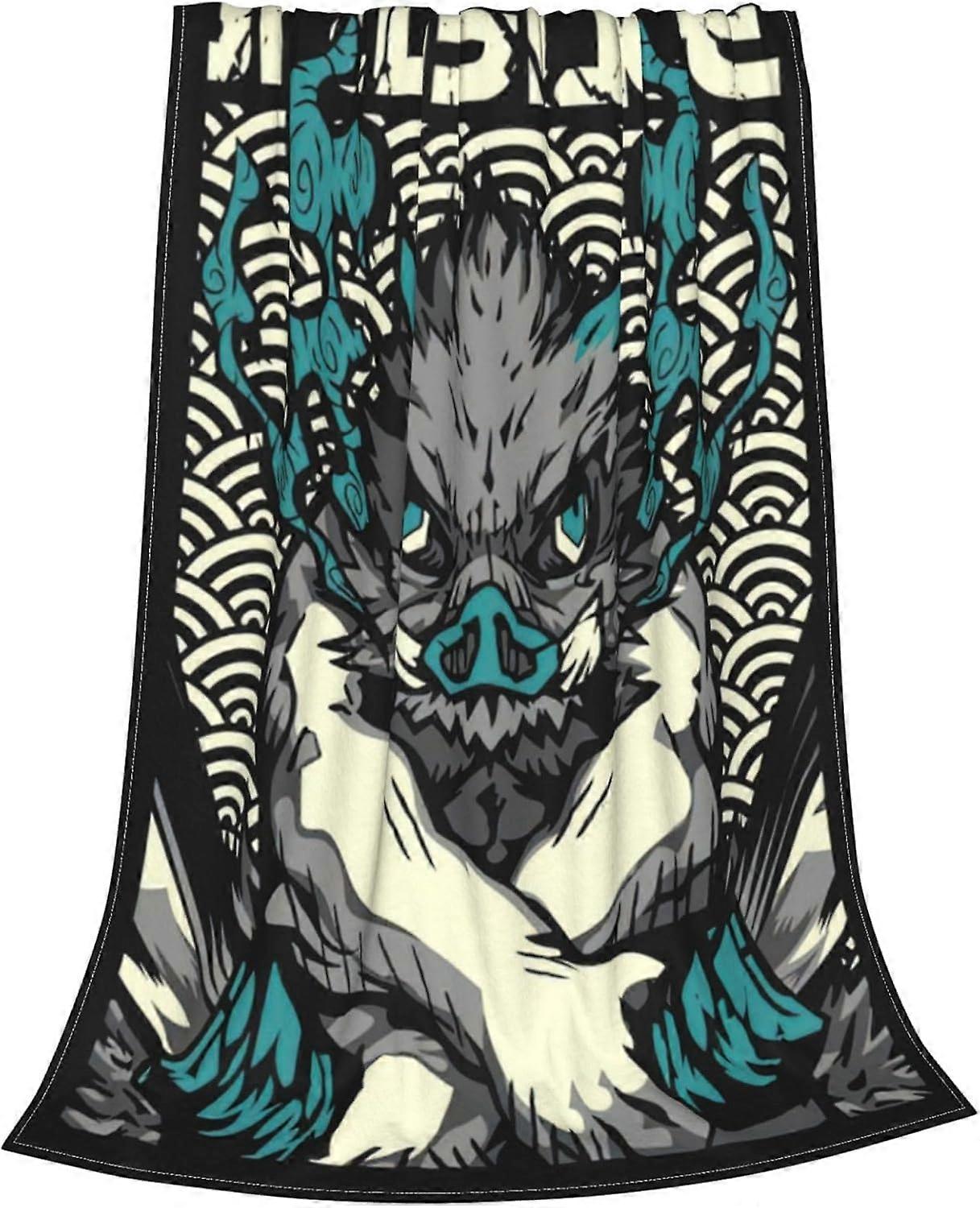 Anime Blankets Throws Super Soft Plush Warm Cozy Blanket for Sofa Couch Bed