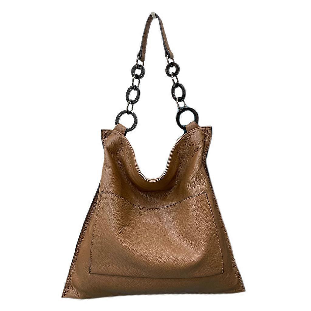Frauen Handtasche Soft Echtes Leder Chian Schultertasche Große Kapazität Tote Bag