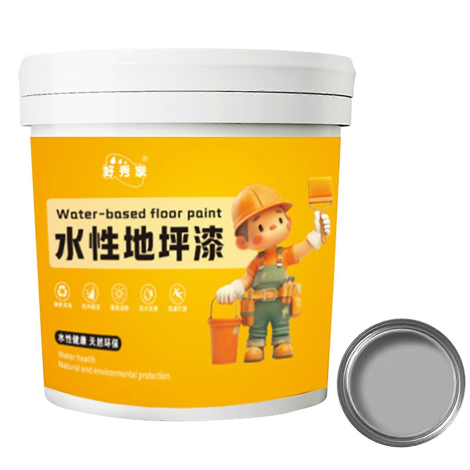 Waterproof Water-Based Epoxys Floor Paint 300g Quick Dry Anti-Slip Concrete Floor Paint for Home Garage
