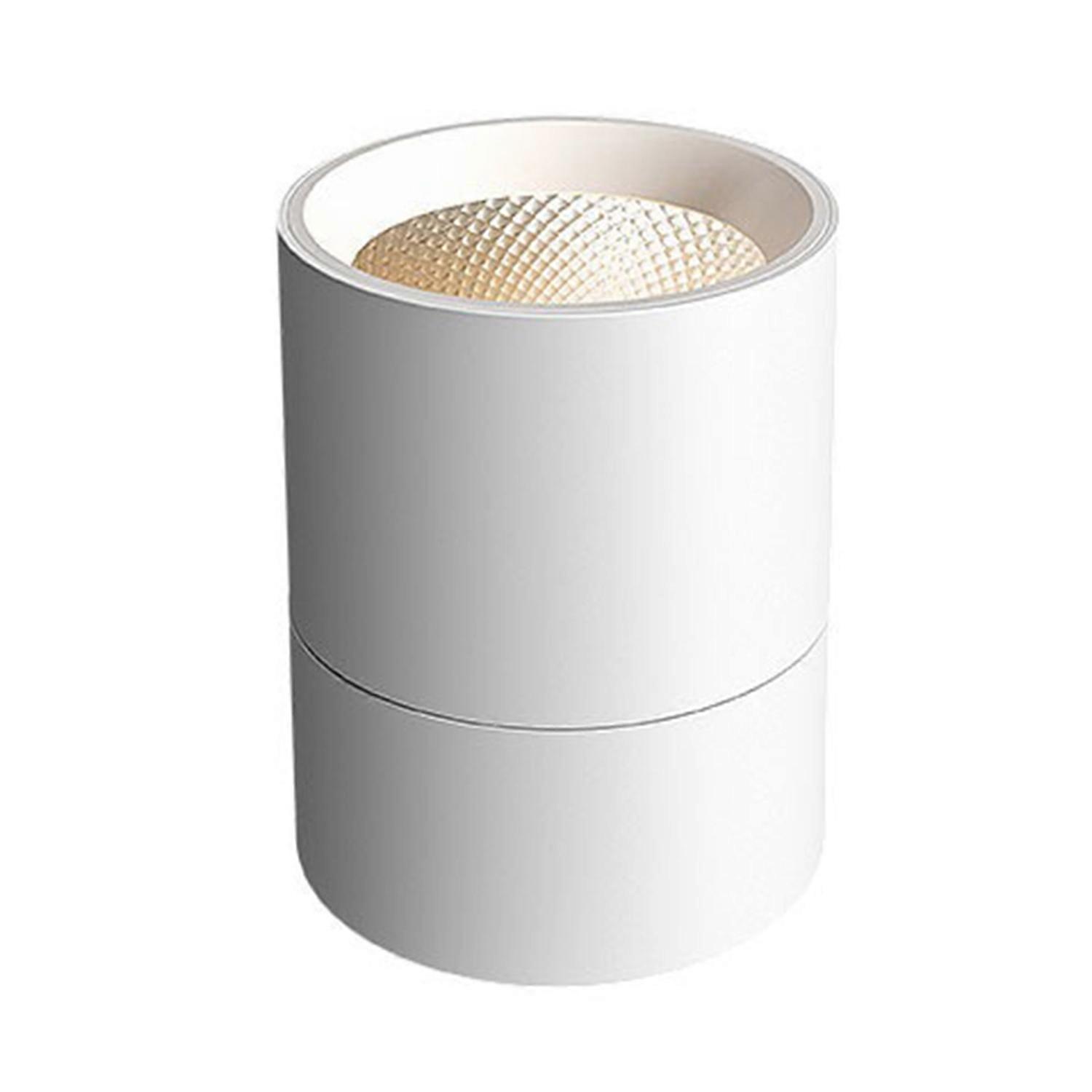 Modern Adjustable Angle LED Downlight Surface Mounted Spotlight Super Bright Flicker-Free Hole-free