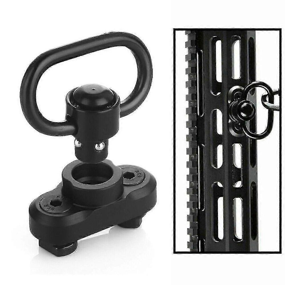 Sling Swivel Mount Base Quick Detach Key Mod Airsoft Handguard Rail