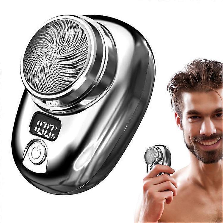 Mini Travel Electric Razor Portable Electric Shaver for men Digital Display Face Beard Trimmer USB Rechargeable Shaving Machine