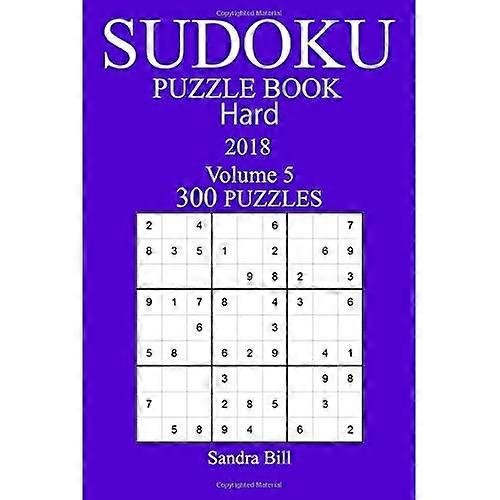 300 kovaa sudoku-palapelikirjaa - 2018