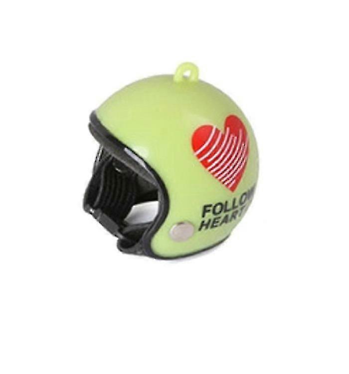 グリーンカラーチキンヘルメットペット保護具