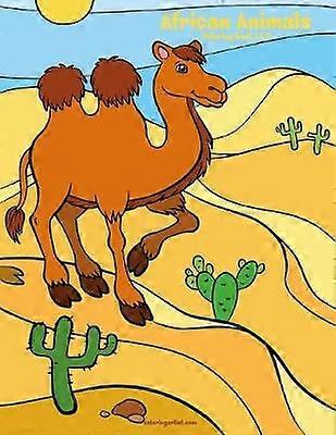 African Animals Coloring Book 1  2