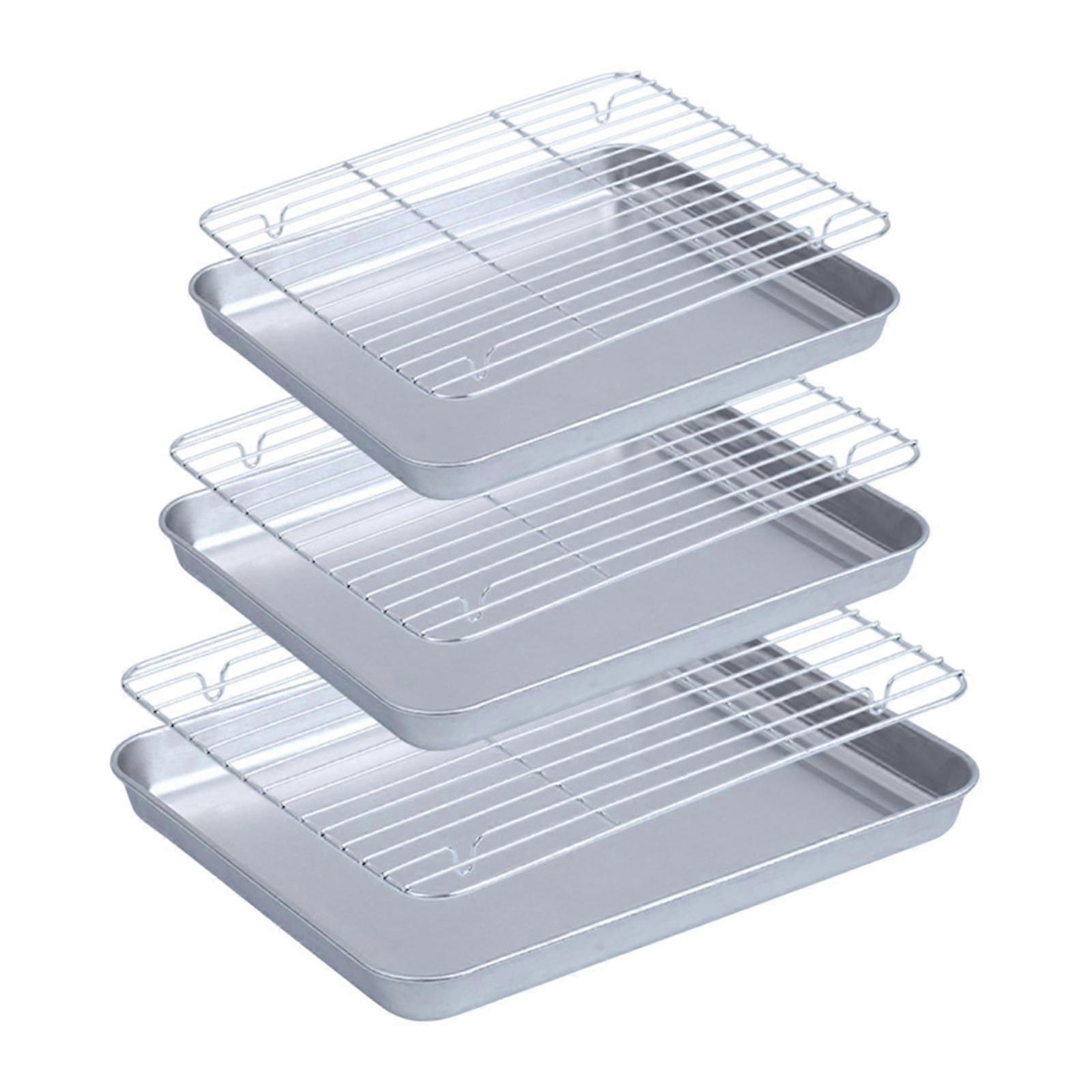 Plaque de cuisson Surface brossée robuste en acier inoxydable pour la cuisson Plaque à rôtir maison