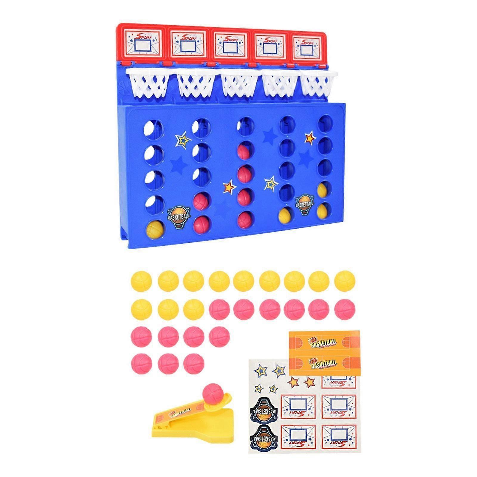 Bouncing Ball Game Portable Basketball Early Learning Game for Picnic Party Travel