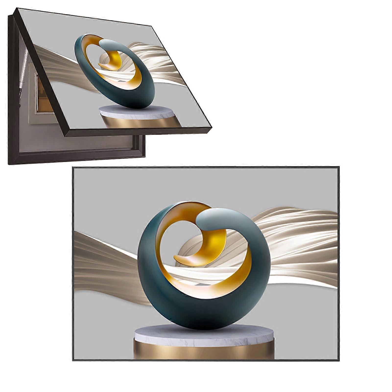 Decorative Switch Box Cover - Hydraulic Rod Design For Wall-Mounted Panels, Compatible With Wall Switch Boxes