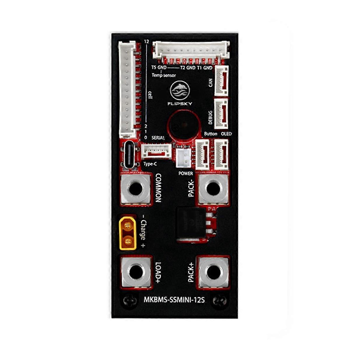 12S 70A Battery Protection Board Kit Intelligent Integrated Board with Balancing for Electric Scooters Bicycle