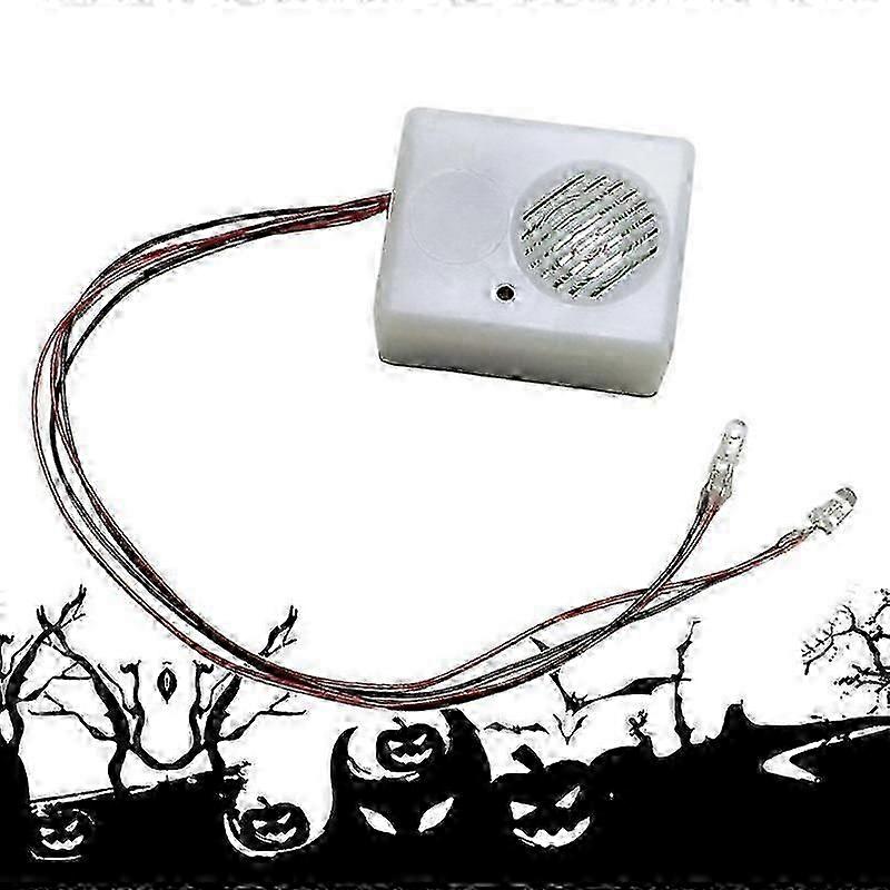 Halloween Sounder Voice-activated Scary Props Decoration Sound Sensor Scream Speaker
