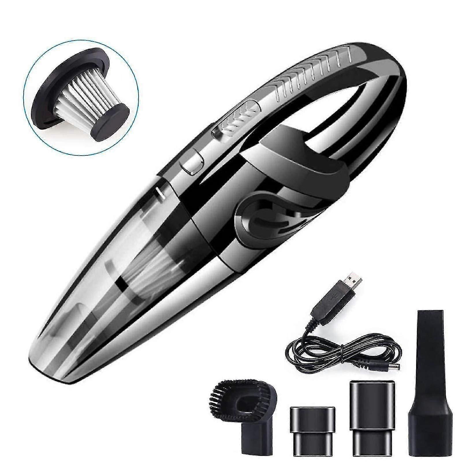 Powerful Portable 120w 2000mah Cordless Hand Vacuum Cleaner With Wet Dry Function Washable Hepa Filter