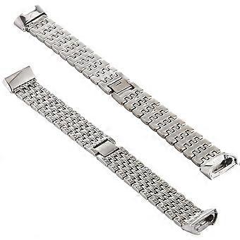 For Fitbit Charge 3 Diamond-studded Watchband