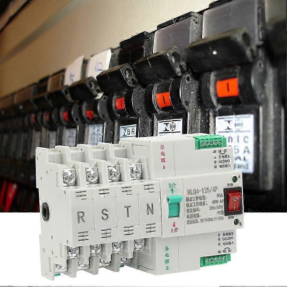 Sonew Commutateur de transfert AC 400V 4P 63/80 / 100A interrupteur à