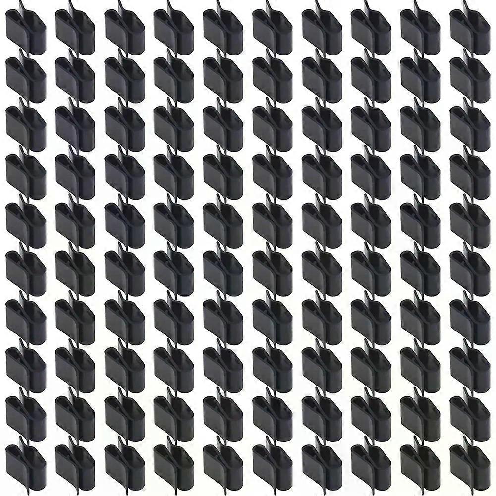 50Pcs Solar Panel Cable Clip Plastic PV Wire Clip Solar Cable Wire Installation Fixing Clip Fastener