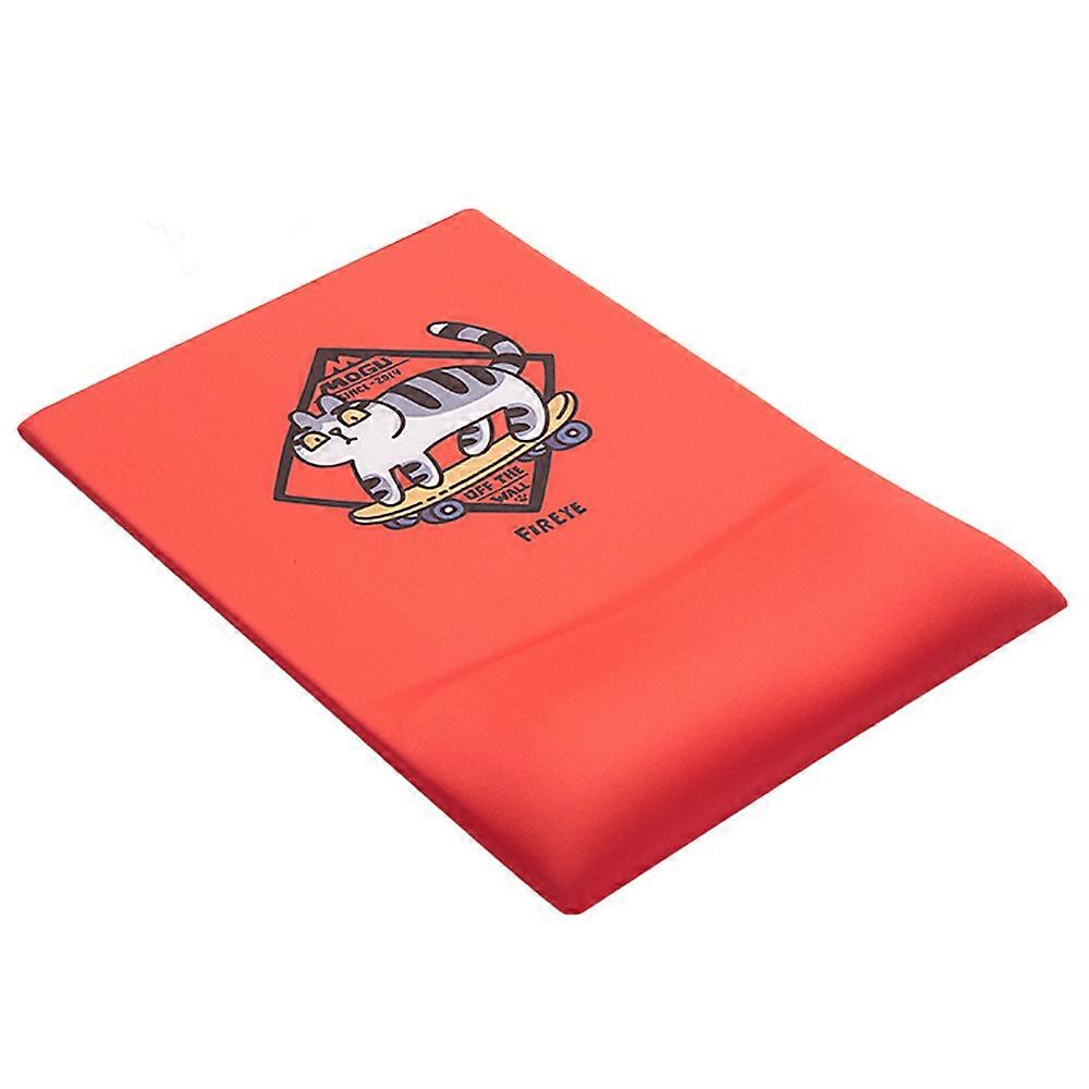 Soft Silicone Mouse Pad, Ergonomic Wrist Support with Pain Relief, Non-slip Base, Smooth HD Surface, Reusable & Easy Clean, Perfect for Home Office &