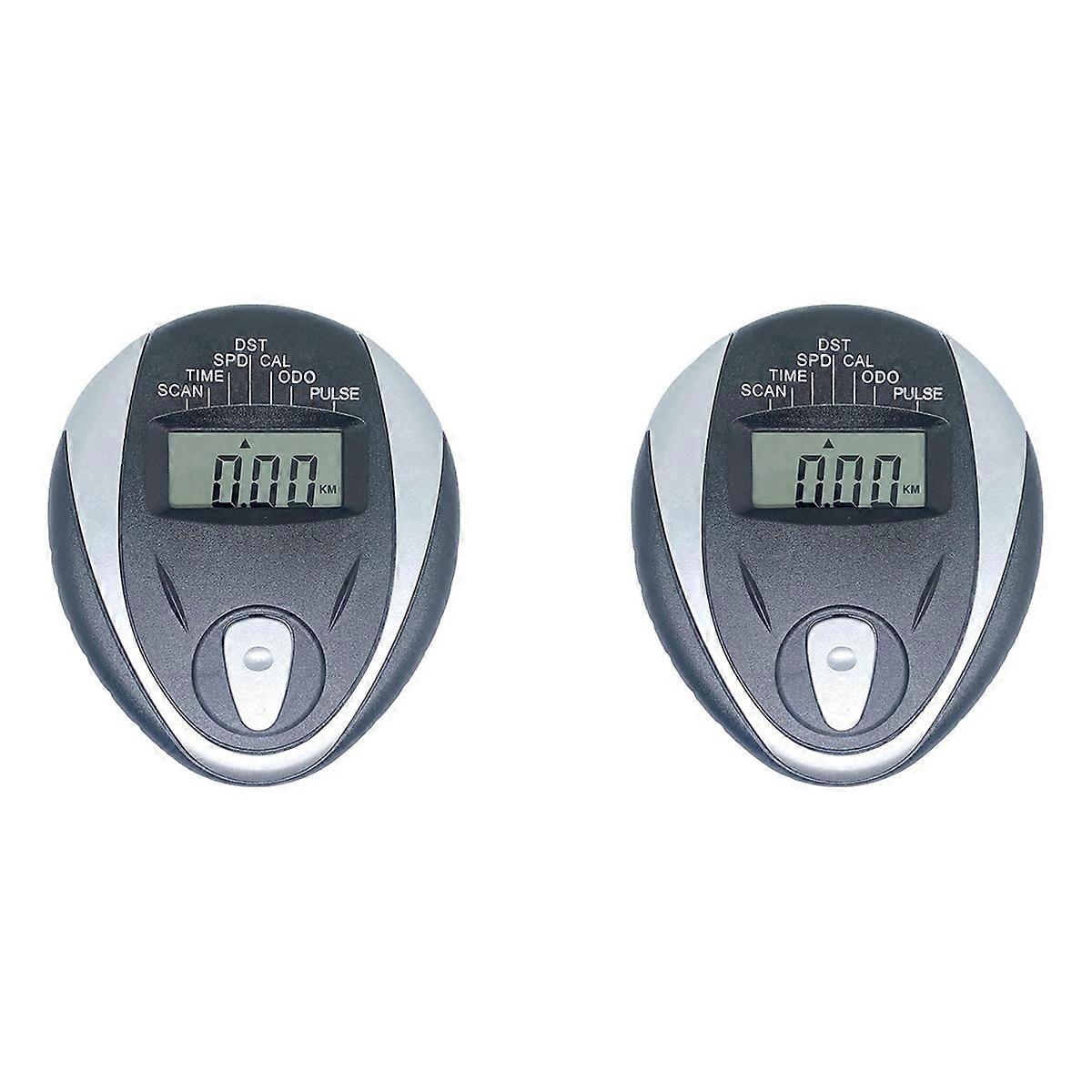 2X Replace Monitor Speedometer for Stationary Bike,Exercise Bike Computer,Heart Rate Tracker, with