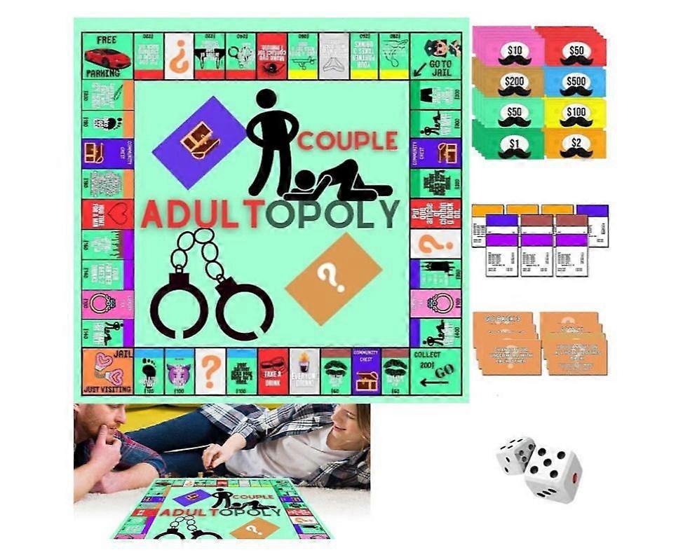 زوجين تاريخ ليلة لعبة اللوحة زوجين الكبار Topoly لعبة اللوحة أفكار لعبة البطاقة الحميمة