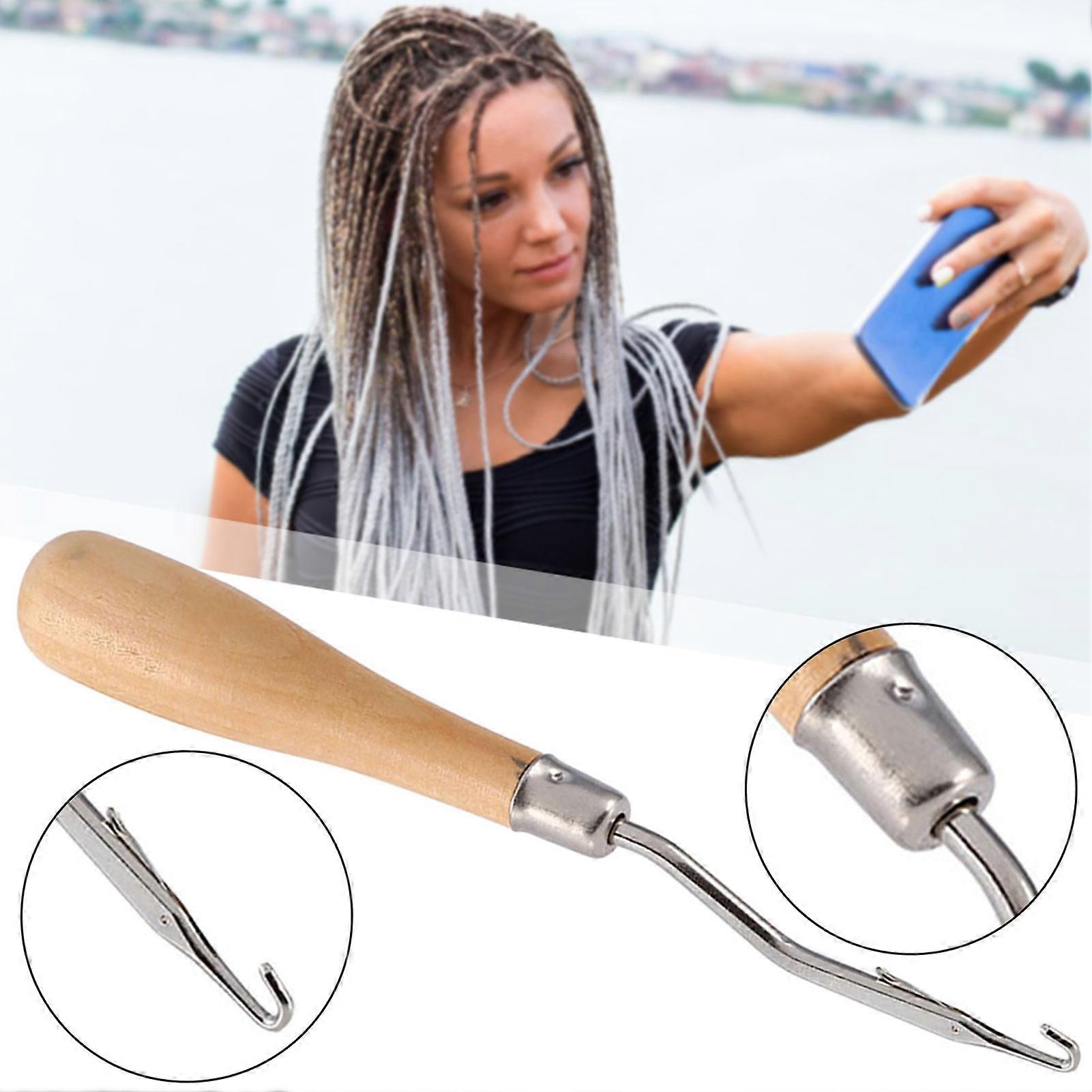 Latch-Hook for Beginner Portable Crochet Needle Hook for Scarf Making
