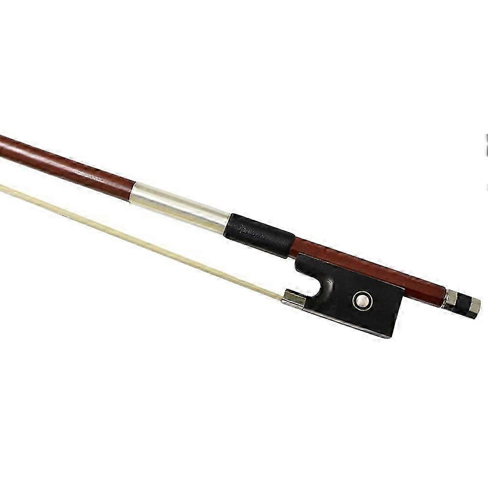 Professional 4/4 Brazilwood Violin Bow Playing Violin Bow Musical Instruments Portable Learn Practice Bow bs