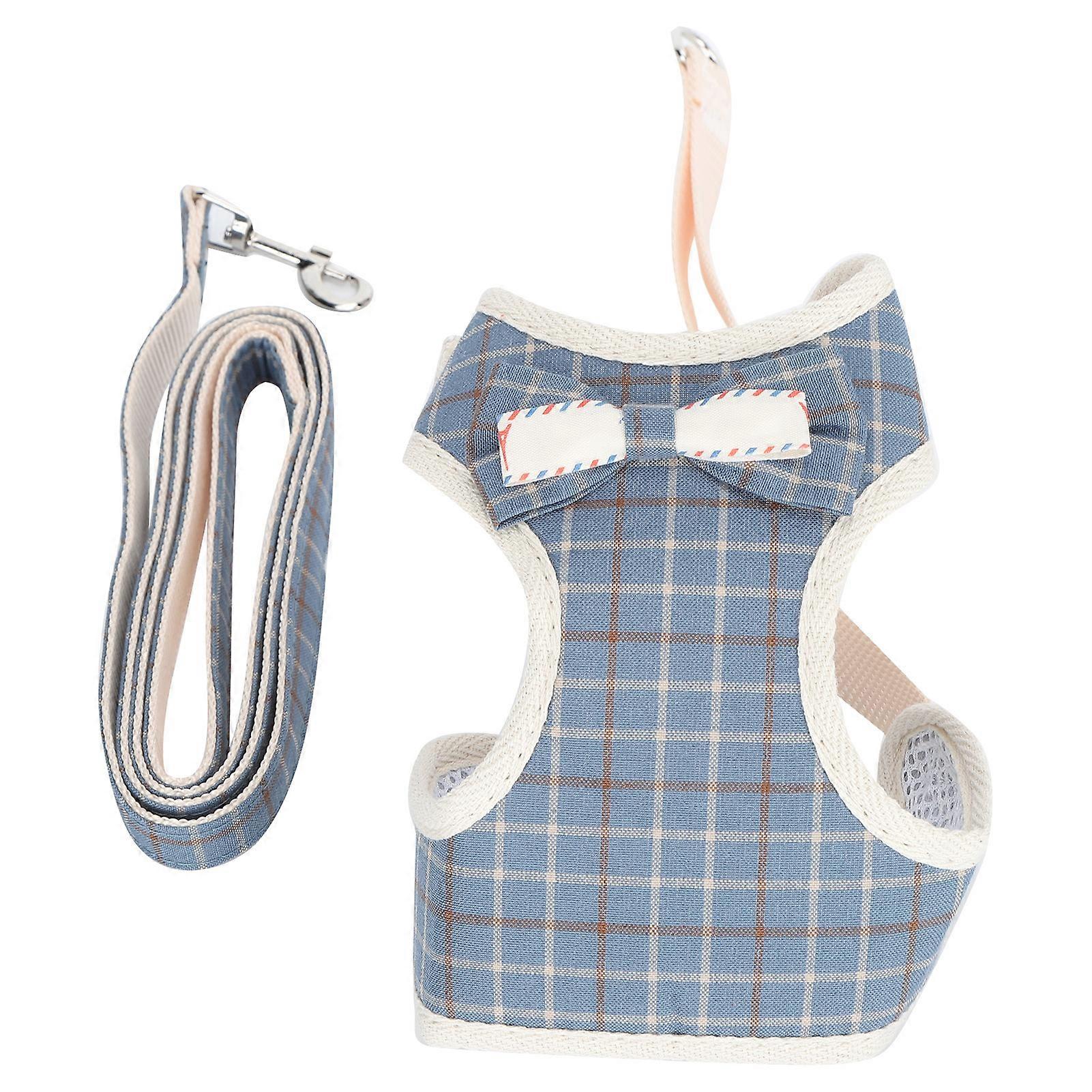 Cat Vest Harness with Adjustable Leash Escape-Proof Walking Strap
