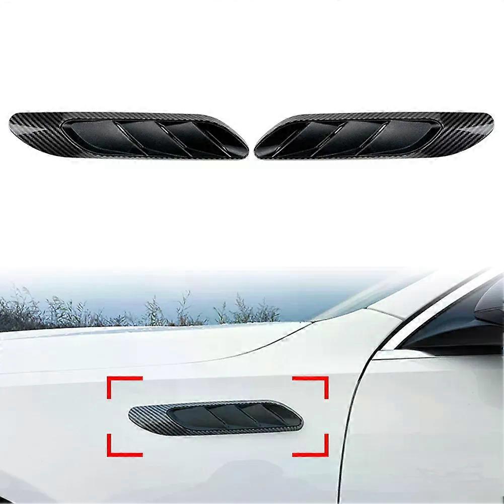 1Pair Car Front Fender Side Air Outlet Vent Trim For Mercedes Benz C Class W206 C200 C260 C63 2022+