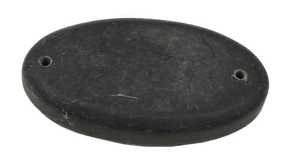 Massageverktyg Sten - Oval 2 Hål