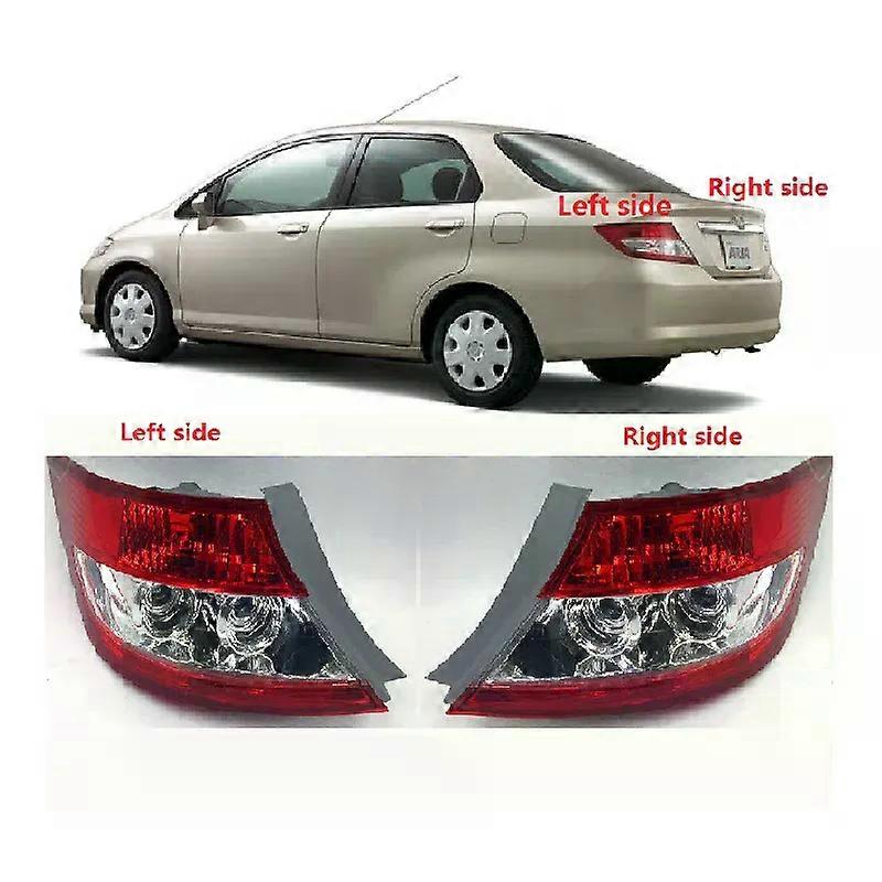 Applies to For Honda JAZZ FIT Sedan 2003-2007 Rear Tail Lamp Tail Lamp Taillight Rear Light Assembly Without Lamp Bulb