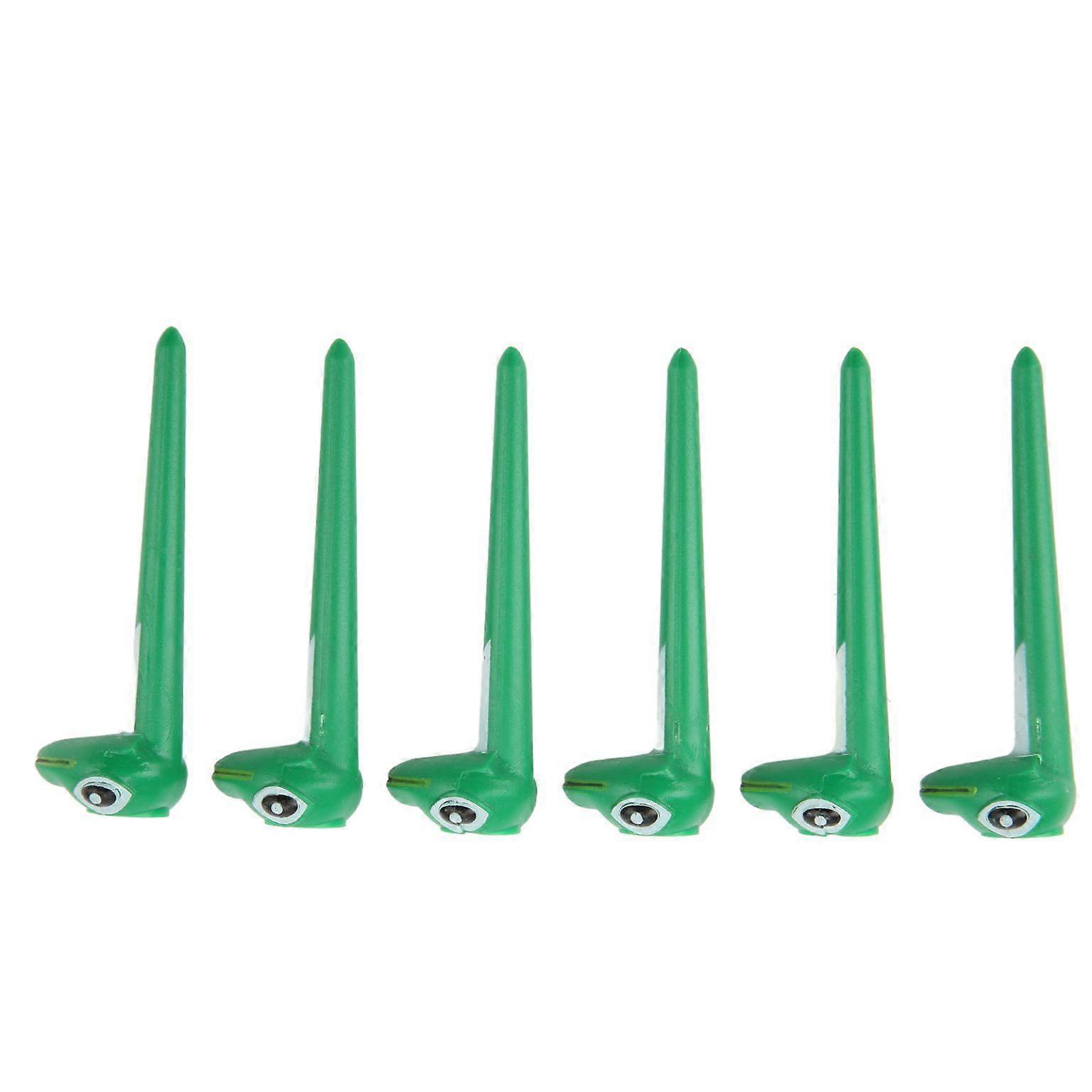 6pcs Cartoon Shape Plastic Golf Tees - Fun Golf Accessories