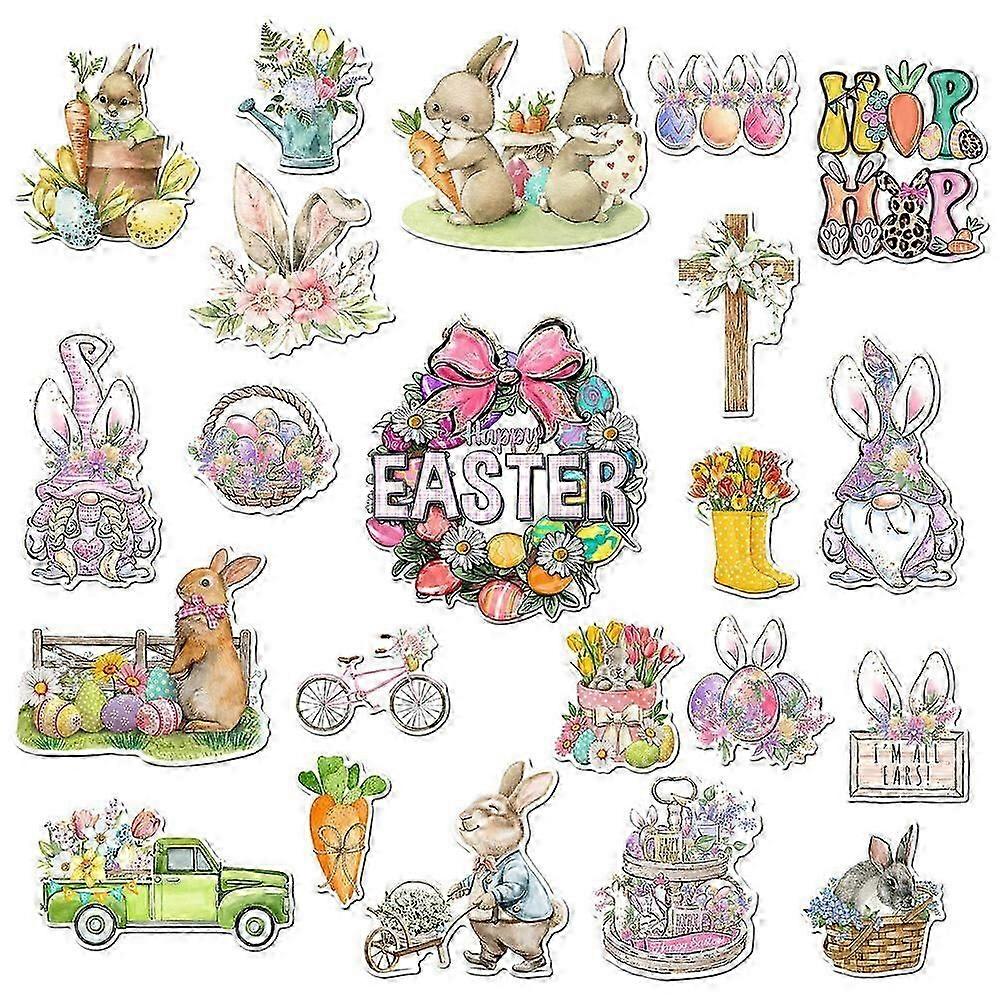 1 Set Easter Refrigerator Magnetic Sticker Easter Theme Fridge Magnets Fridge Magnet Stickers
