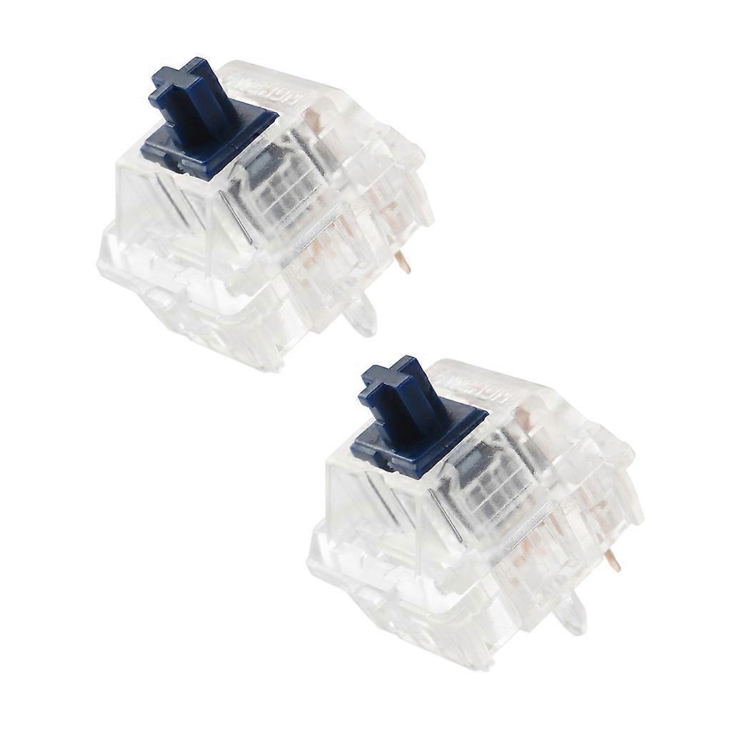 2Pieces Zealios Zilent V2 Aixs Switch for Mechanical Keyboard Mute Linear Switches 5Pin Customize DIY Long Service