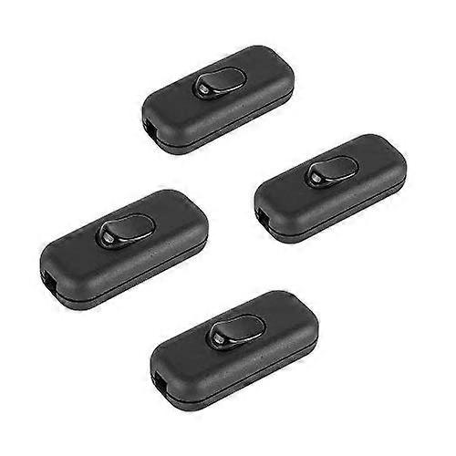 Double Pole In-Line Cord Switch, Heat-Resistant Plastic, Rocker Switch