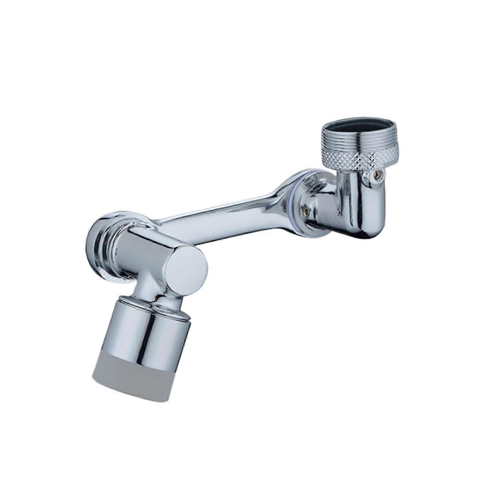 ABS Universal 1080 °Swivel Robotic Arm Swivel Extension Faucet Aerator Kitchen Sink Faucet Extender 2Water Flow Mode