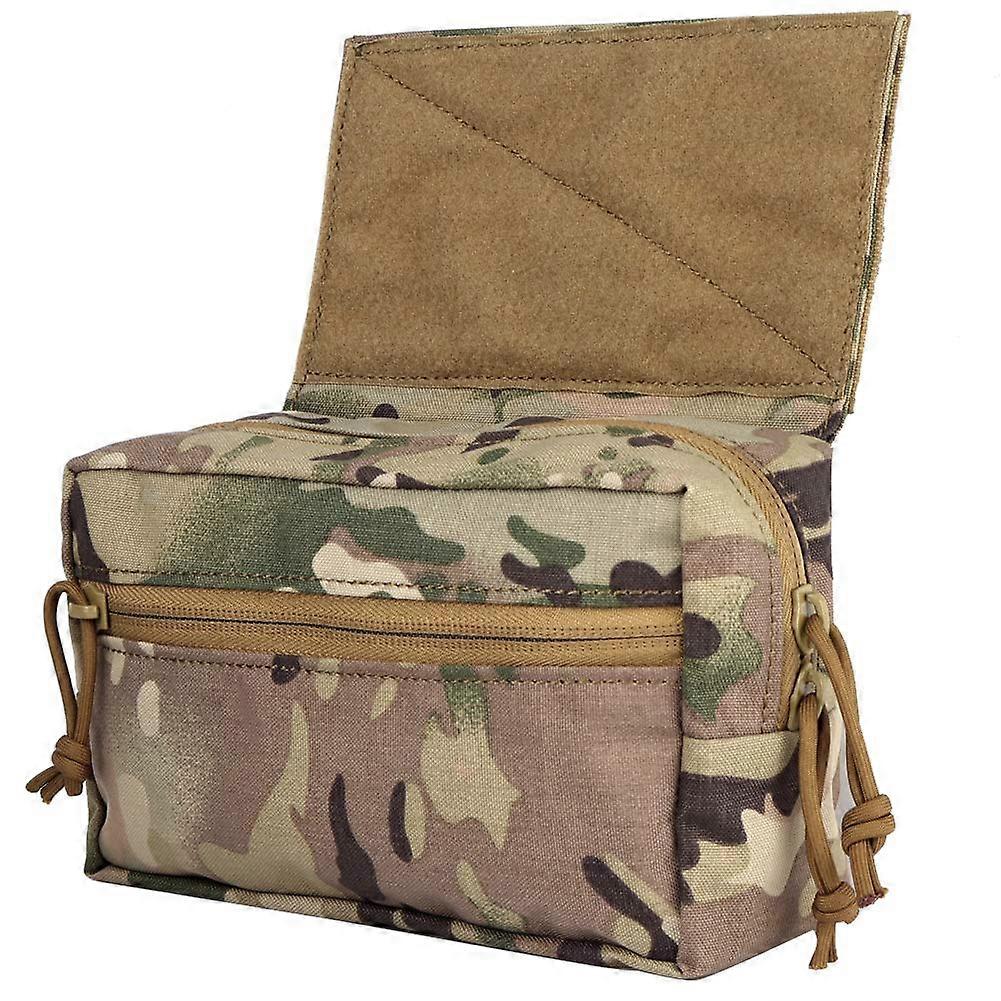 Tactical Drop Pouch with Hook and Loop Multicamo Tool Pouch for Airsoft